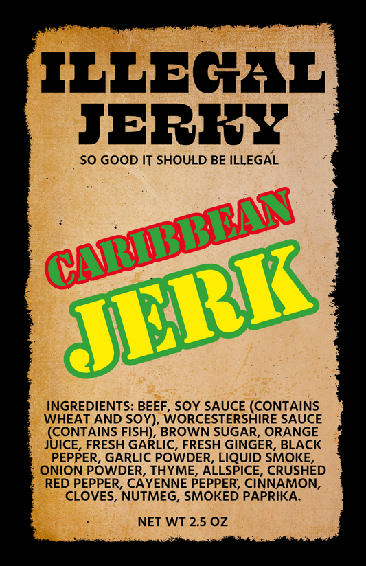 Illegal Jerky - Caribbean Jerk 2.5 oz