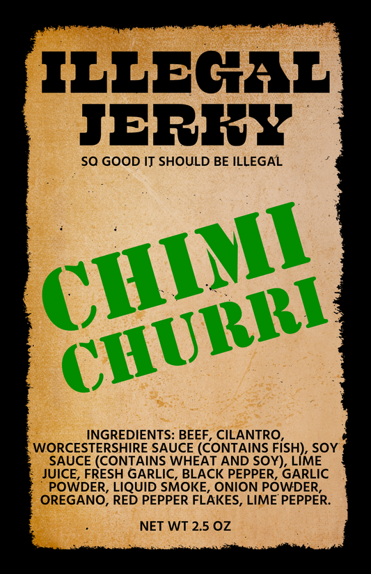 Illegal Jerky - Chimichurri 2.5 oz