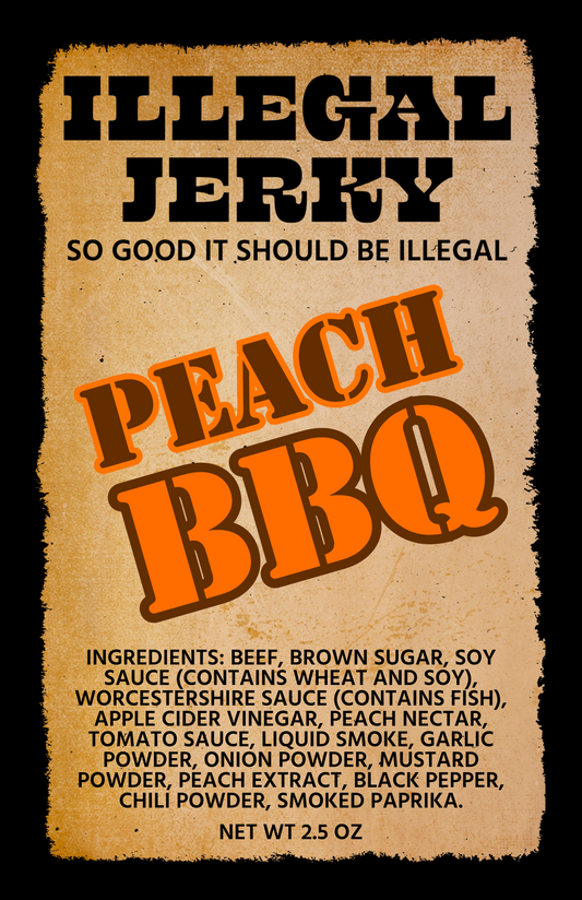 Peach BBQ 2.5 oz