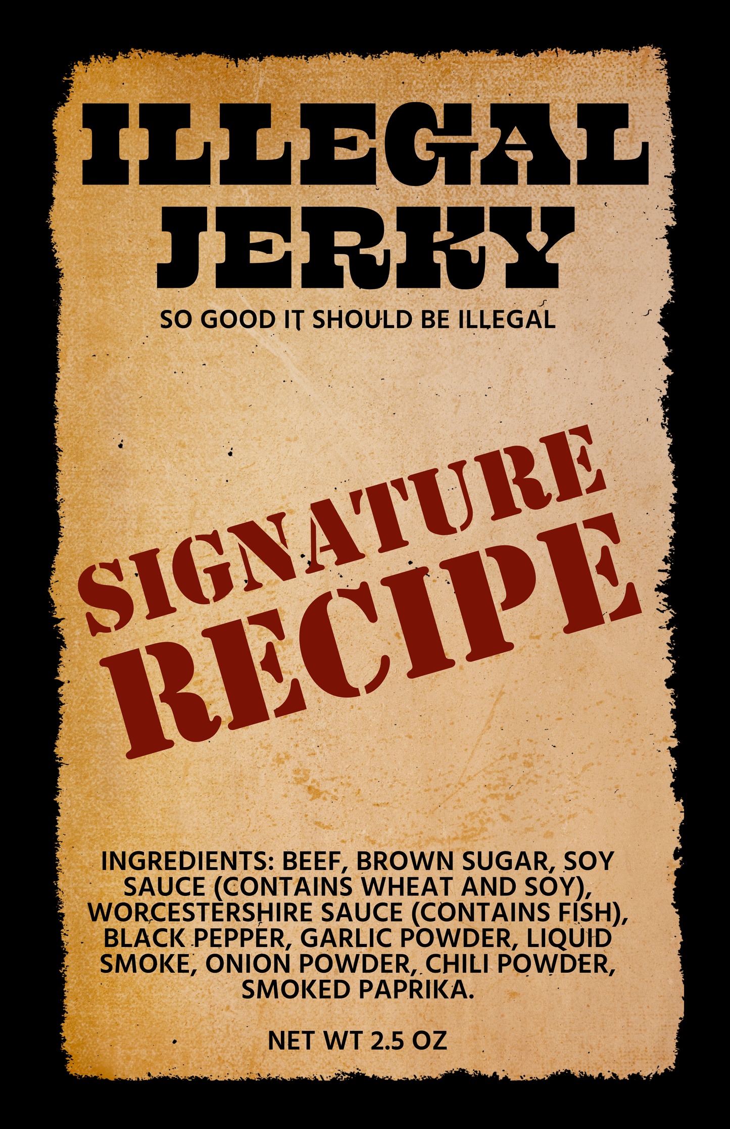 Illegal Jerky - Signature Recipe 2.5 oz