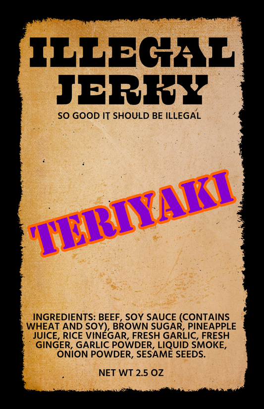 Illegal Jerky - Teriyaki 2.5 oz